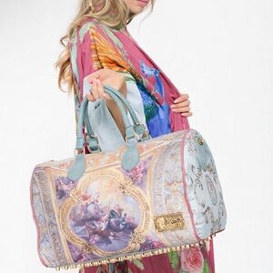 New Aratta large Renaissance Handbag Elegant Pastel Women's Bag
